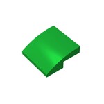 Slope Curved 2 x 2 Inverted #32803 - 28-Green