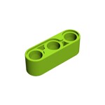Technic Beam 1 x 3 Thick #32523 - 119-Lime