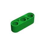 Technic Beam 1 x 3 Thick #32523 - 28-Green