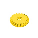 Technic Gear 20 Tooth Bevel #32198 - 24-Yellow