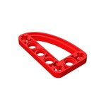 Technic Beam 3 x 5 L-Shape with Quarter Ellipse Thin #32250 - 21-Red
