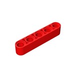 Technic Beam 1 x 5 Thick #32316 - 21-Red