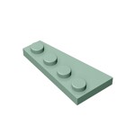 Wedge Plate 4 x 2 Right #41769 - 151-Sand Green