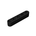 Technic Beam 1 x 5 Thick #32316 - 26-Black