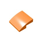 Slope Curved 2 x 2 Inverted #32803 - 106-Orange