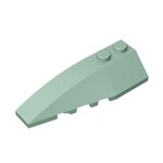 Wedge Curved 6 x 2 Left #41748 - 151-Sand Green