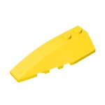 Wedge Curved 6 x 2 Left #41748 - 24-Yellow