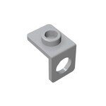 Minifig Neckwear Bracket - One Stud #42446 - 194-Light Bluish Gray