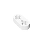 Technic Beam 1 x 2 Thin #41677 - 1-White