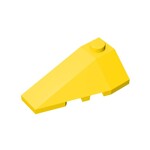 Wedge Sloped 4 x 2 Triple Left #43710 - 24-Yellow