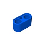 Technic Beam 1 x 2 Thick #43857 - 23-Blue