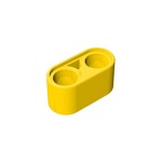 Technic Beam 1 x 2 Thick #43857 - 24-Yellow