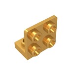 Bracket 1 x 2 - 2 x 2 Inverted #99207  - 297-Pearl Gold