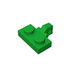 Hinge Plate 1 x 2 Locking With 1 Finger On Side #44567 - 28-Green