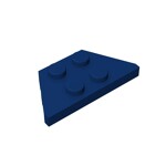 Wedge, Plate 2 x 4 #51739 - 140-Dark Blue