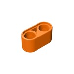 Technic Beam 1 x 2 Thick #43857 - 106-Orange