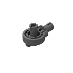 Technic Rotation Joint Ball Loop with Two Perpendicular Pins with Friction #47455 - 199-Dark Bluish Gray