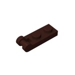 Plate, Modified 1 x 2 With Bar Handle On End - Closed Ends #60478 - 308-Dark Brown