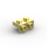 Bracket 1 x 2 - 1 x 2 #99781  - 310-Plating Gold