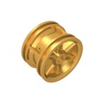 Wheel 30.4mm D.x20mm With No Pin Holes And Reinforced Rim #56145 - 297-Pearl Gold