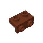 Bracket 1 x 2 - 1 x 2 #99781  - 192-Reddish Brown