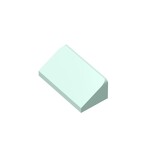 Slope 30 1 x 2 x 2/3 #85984 - 323-Light Aqua