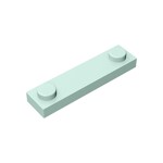 Plate Special 1 x 4 with 2 Studs #92593 - 323-Light Aqua