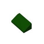 Slope 30 1 x 2 x 2/3 #85984 - 141-Dark Green