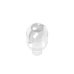 Light Cover with Internal Bar / Bionicle Barraki Eye #58176 - 40-Trans-Clear