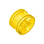 Wheel 30.4mm D.x20mm With No Pin Holes And Reinforced Rim #56145 - 24-Yellow