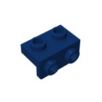 Bracket 1 x 2 - 1 x 2 #99781  - 140-Dark Blue