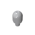 Light Cover with Internal Bar / Bionicle Barraki Eye #58176 - 194-Light Bluish Gray