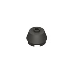 Brick Round 2 x 2 Truncated Cone #98100  - 316-Titanium Metallic