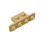 Bracket 1 x 2 - 1 x 4 - Rounded Corners #10201  - 5-Tan