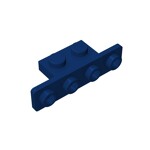 Bracket 1 x 2 - 1 x 4 - Rounded Corners #10201  - 140-Dark Blue