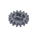 Technic Gear 16 Tooth Reinforced New Style #94925  - 315-Flat Silver