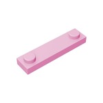 Plate Special 1 x 4 with 2 Studs #92593 - 222-Bright Pink