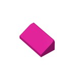 Slope 30 1 x 2 x 2/3 #85984 - 124-Magenta