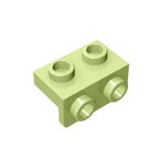 Bracket 1 x 2 - 1 x 2 #99781  - 326-Yellowish Green