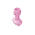 Bar 1L With Top Stud And 2 Side Studs (Connector Perpendicular) #92690 - 222-Bright Pink