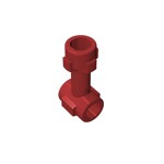 Bar 1L With Top Stud And 2 Side Studs (Connector Perpendicular) #92690 - 154-Dark Red