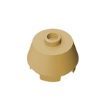 Brick Round 2 x 2 Truncated Cone #98100  - 5-Tan