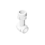 Bar 1L With Top Stud And 2 Side Studs (Connector Perpendicular) #92690 - 1-White