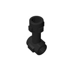 Bar 1L With Top Stud And 2 Side Studs (Connector Perpendicular) #92690 - 26-Black