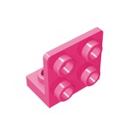 Bracket 1 x 2 - 2 x 2 Inverted #99207  - 221-Dark Pink