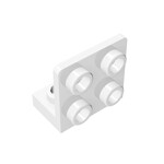 Bracket 1 x 2 - 2 x 2 Inverted #99207  - 1-White