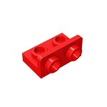 Bracket 1 x 2 - 1 x 2 Inverted #99780  - 21-Red