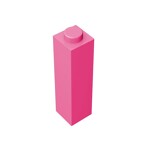 Brick 1 x 1 x 3 #14716 - 221-Dark Pink