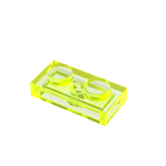 Plate 1 x 2 #3023 - 49-Trans Neon Green