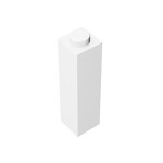 Brick 1 x 1 x 3 #14716 - 1-White